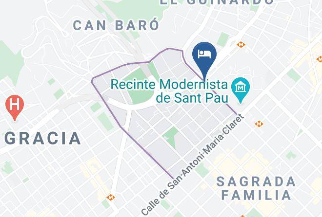 Barcelona - Hotel Aristol Maps