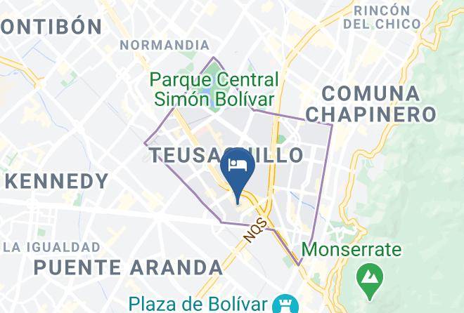 Bogota - Hotel Ariston Aw Maps
