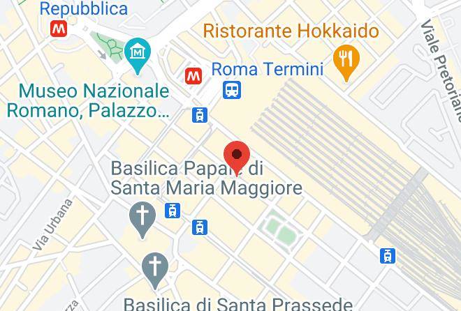 Rome - Hotel Ariston Maps