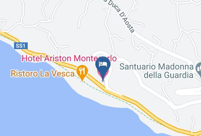 Imperia - Hotel Ariston Montecarlo Maps