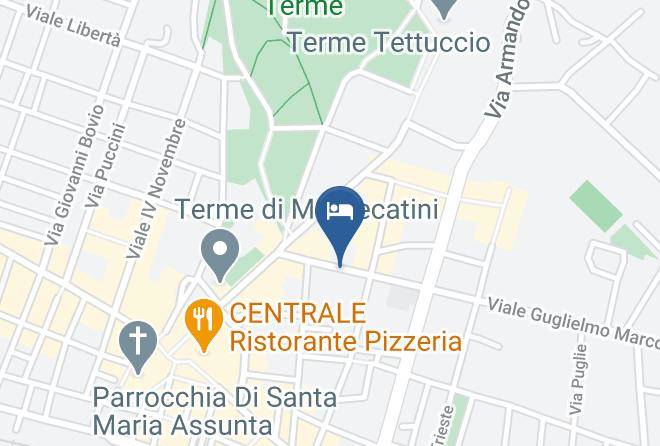 Pistoia - Hotel Ariston Maps