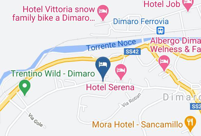 Trento - Hotel Ariston Maps