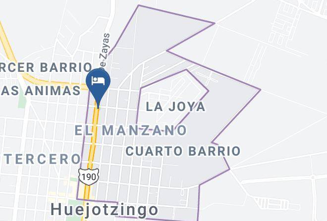 Huejotzingo - Hotel Aristos Aeropuerto Ciudad De Puebla Maps