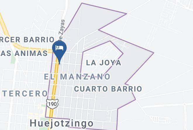 Huejotzingo - Hotel Aristos Huejotzingo Maps