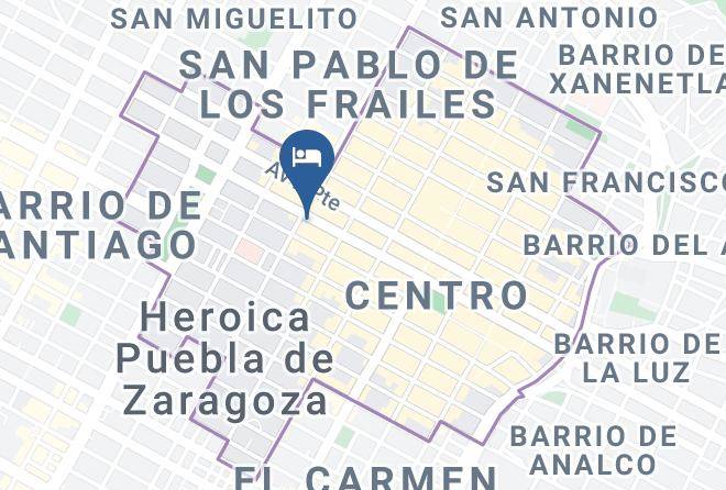 Heroica Puebla De Zaragoza Puebla - Hotel Aristos Puebla Maps