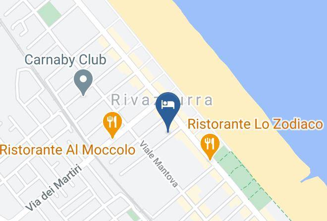 Rimini - Hotel Arix Maps