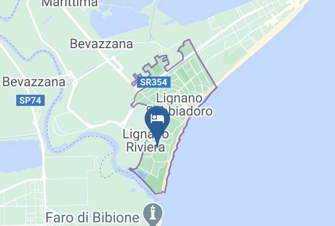 Udine - Hotel Arizona Quattro Stelle Maps