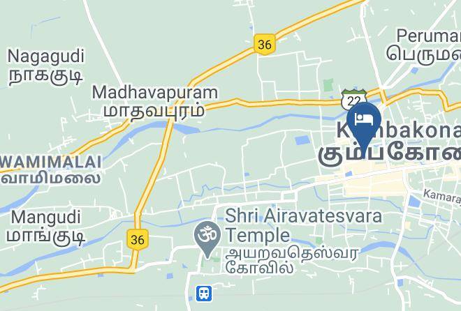 Hotel Ark International Map