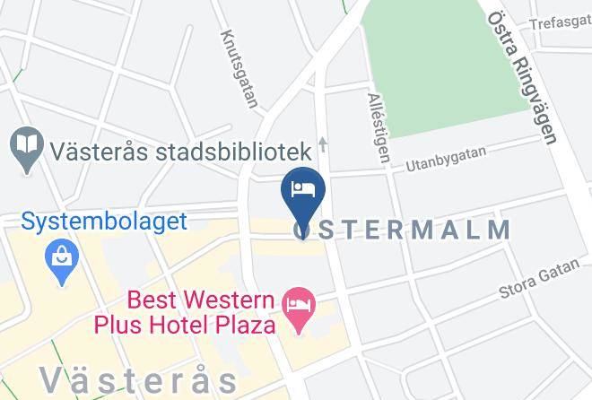 Vasteras - Hotell Arkad Maps