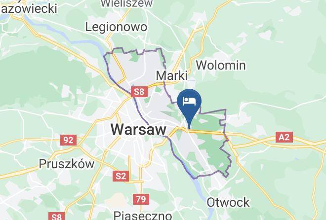 Warsaw - Hotel Arkadia Royal Maps
