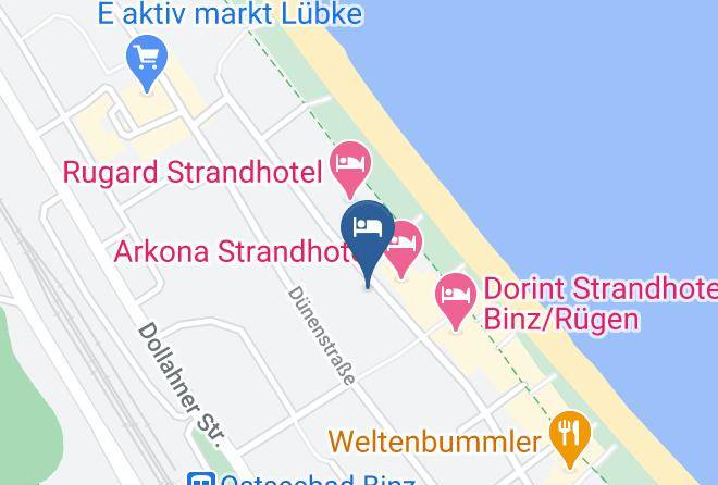 Hotel Arkona Map