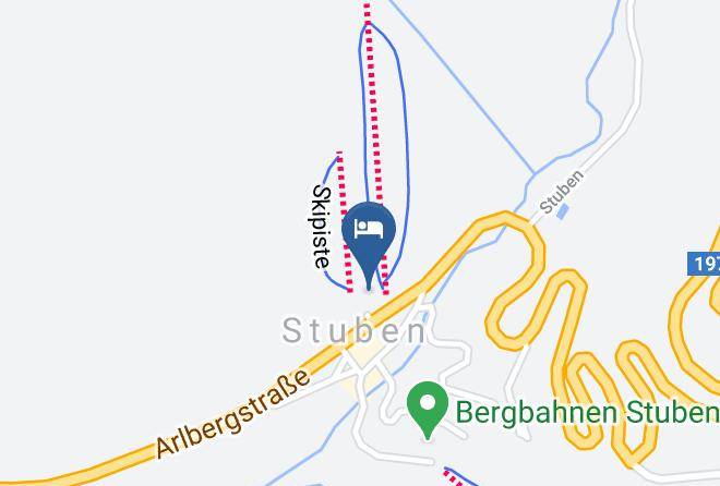 Bludenz - Hotel Arlberg Stuben Maps