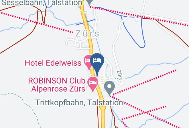 Hotel Arlberghaus Map