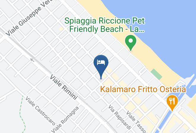Rimini - Hotel Arlecchino Riccione Maps