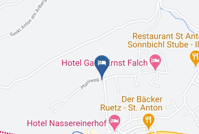 Landeck - Arlen Lodge Hotel Maps