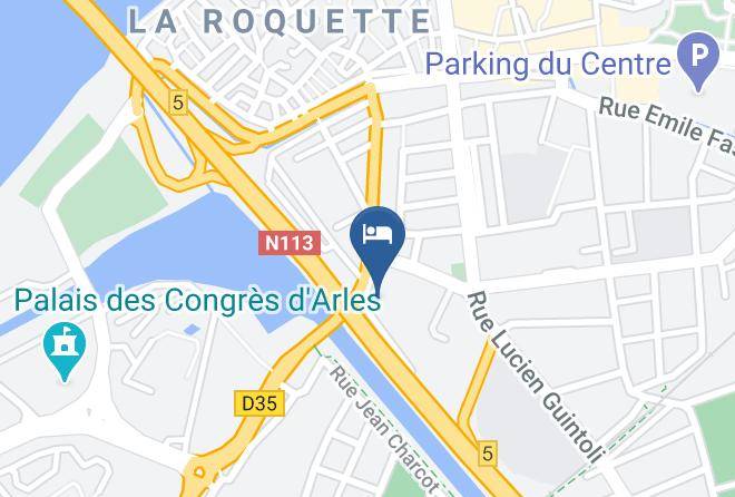 Bouches Du Rhone - Hotel Arles Plaza Maps