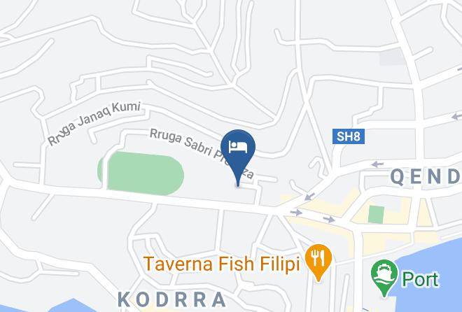 Saranda - Hotel Armanda Maps