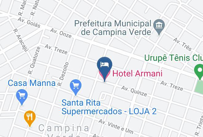 Campina Verde - Hotel Armani Maps