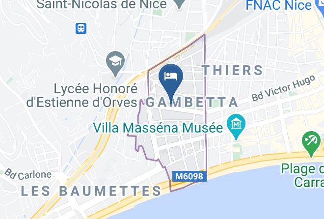 Maritime Alps - Hotel Armenonville Maps