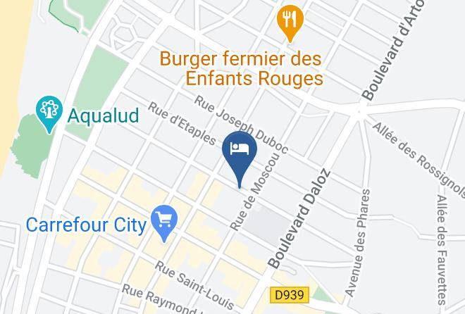 Pas De Calais - Hotel Armide Maps