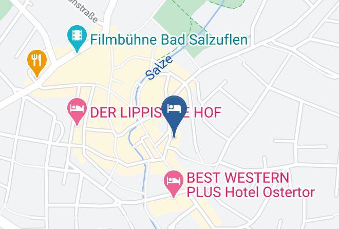 Lippe - Hotel Arminius Maps