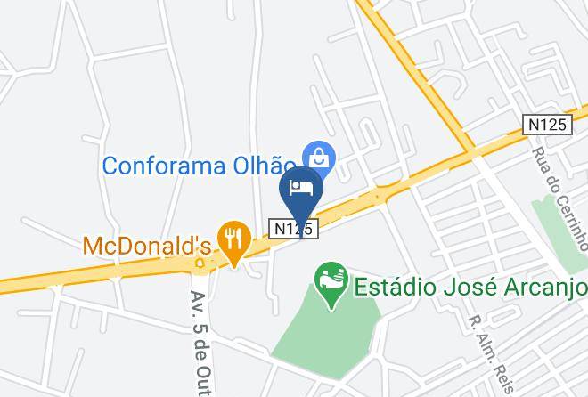 Olhao - Hotel Armona Maps