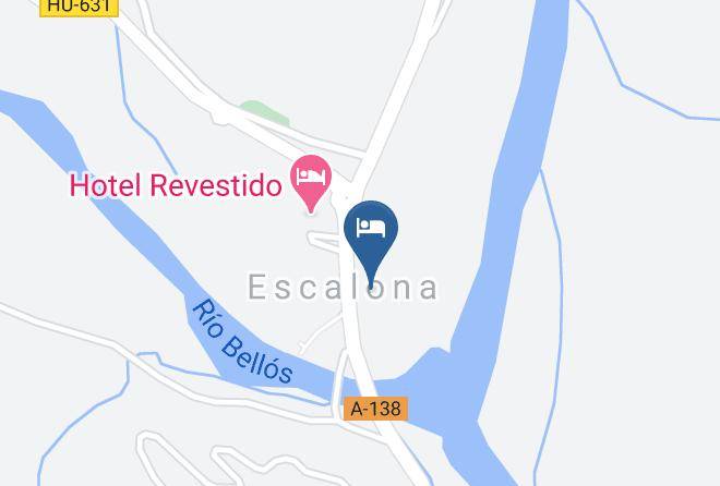 Huesca - Hotel Arnal Maps