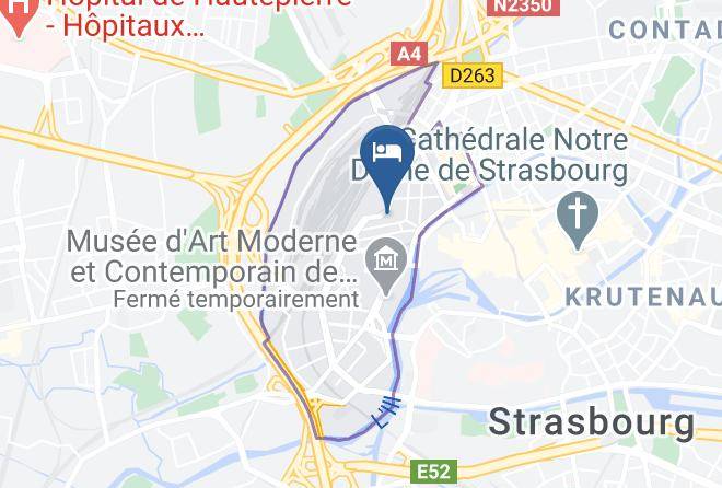 Bas Rhin - Hotel Arok Maps