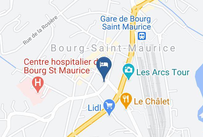Savoie - Hotel Arolla Maps