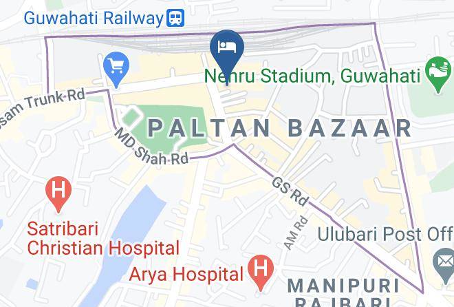 Guwahati - Hotel Aroma Maps