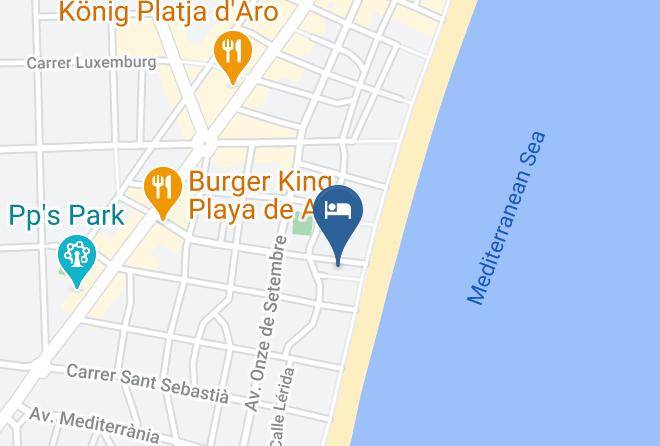 Girona - Hotel Aromar Maps