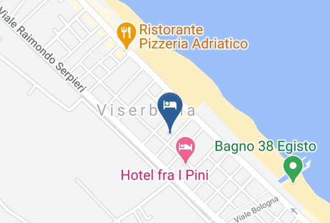 Rimini - Hotel Aron Maps