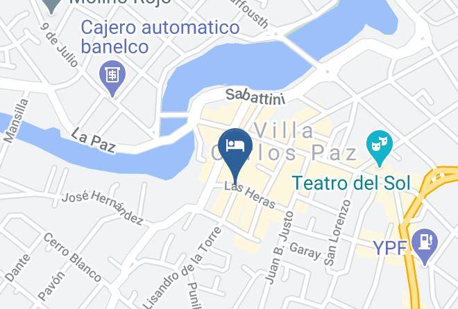 Santa Maria Department - Hotel Arona Maps
