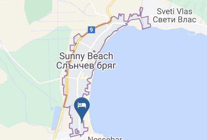 Nesebar - Hotel Aronia Beach Maps