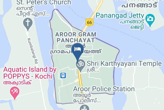 Cherthala - Hotel Aroor Residency Maps