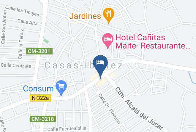 Albacete - Hotel Aros Maps
