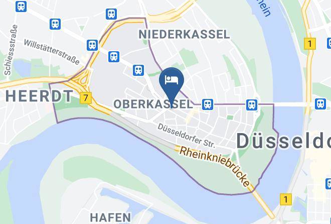 Dusseldorf - Hotel Arosa Maps