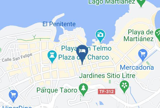 Santa Cruz De Tenerife - Hotel Arosa Tenerife Maps