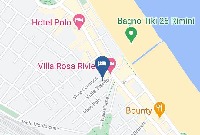 Rimini - Hotel Arpa Maps