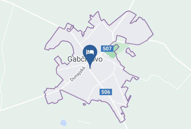 Dunajska Streda - Hotel Arpad Maps