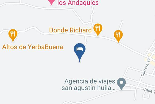 San Agustin - Hotel Arqueologico San Agustin Maps