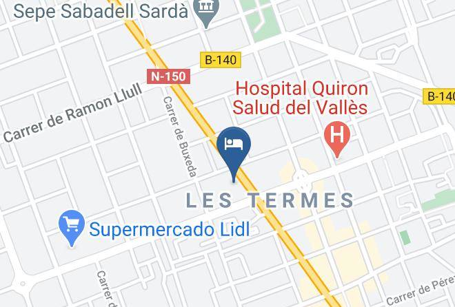 Barcelona - Hotel Arrahona Maps