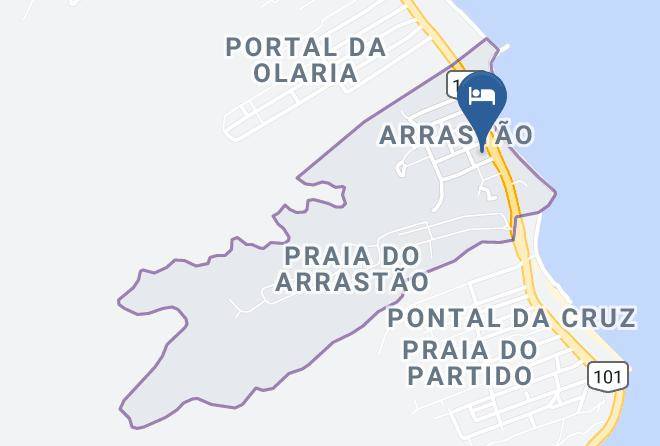 Sao Sebastiao - Hotel Arrastao Maps