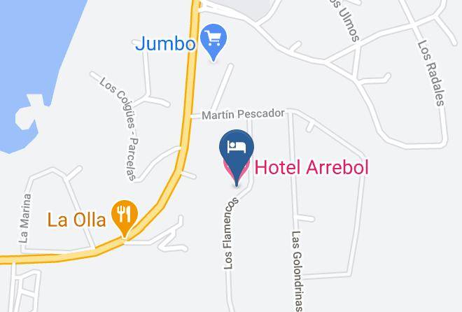 Llanquihue Province - Hotel Arrebol Maps