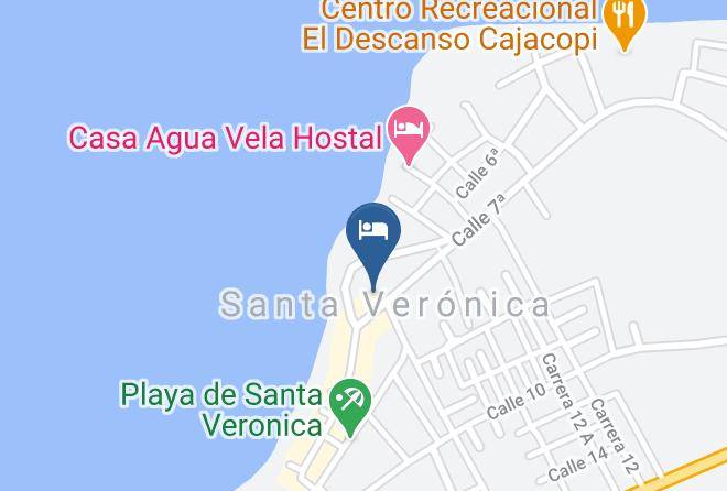 Hotel Arrecife Map