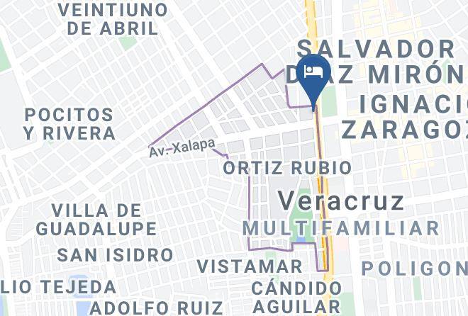 Hotel Arrecifes Map