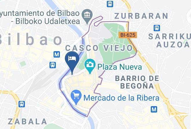 Bizkaia - Hotel Arriaga Maps