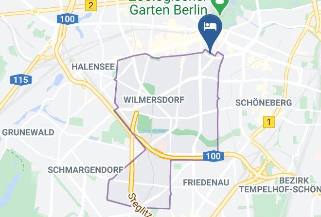 Stadt Berlin - Hotel Arrival Maps