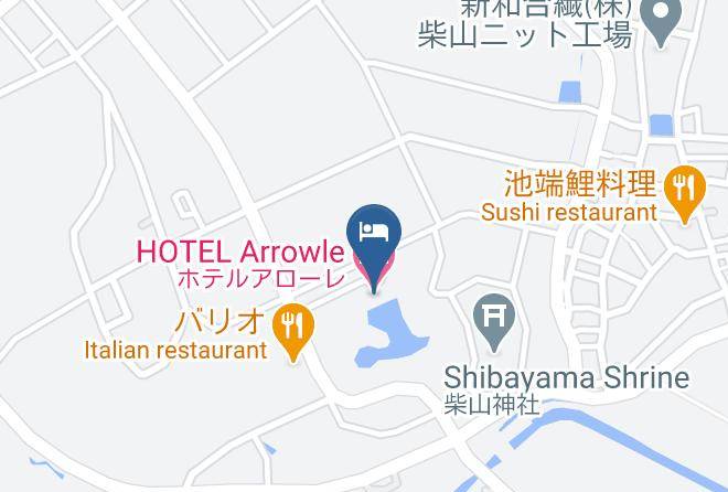 Kaga City - Hotel Arrowle Maps
