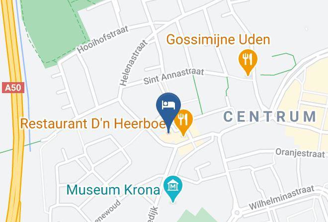 Hotel Arrows Uden Veghel Map